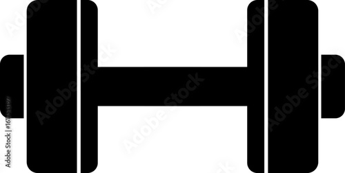 Dumbbell Icon - Fitness, Workout and Weightlifting