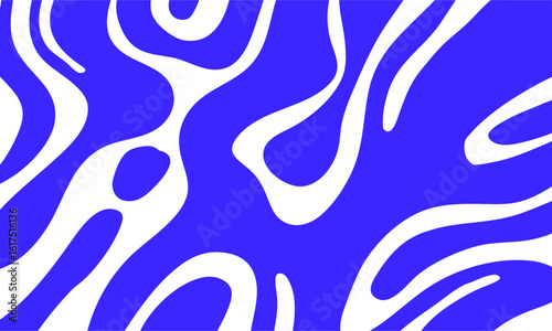 background of abstract blue fluid wave pattern