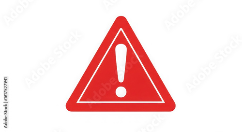 Red warning triangle with exclamation mark isolated on transparent background Free Download Red warning triangle with exclamation mark isolated on transparent background - GFXLoad