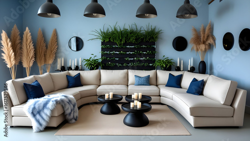 luxurious living room interior design 