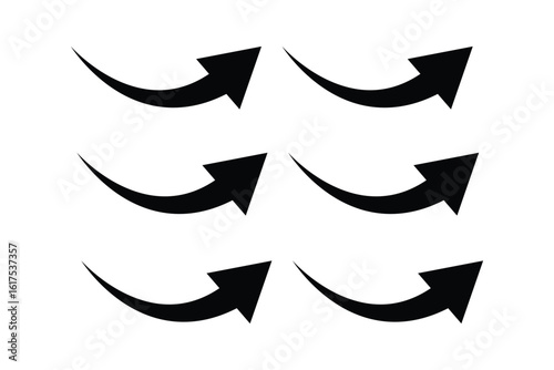 Curve arrow icon. arrow icon for your web site design, logo, app, UI. arrow indicated the direction symbol. curved arrow sign. Black rounded arrow. Vector illustration