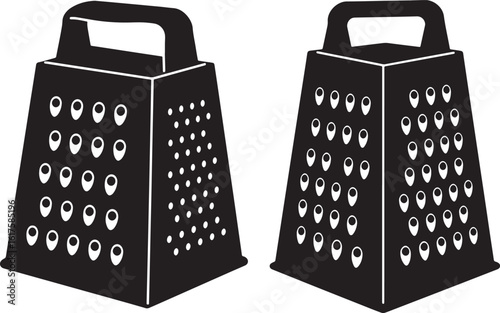  black box grater silhouette