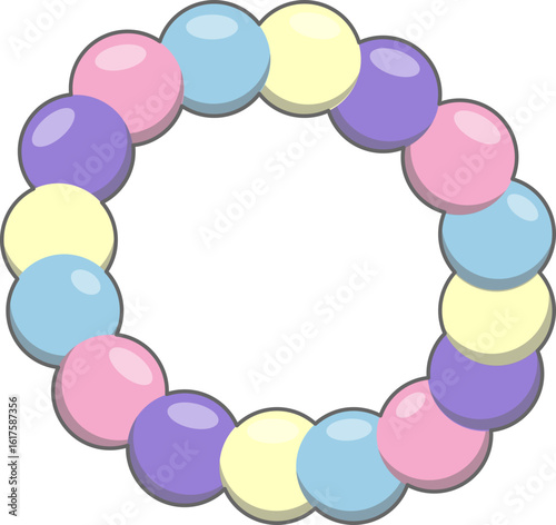 Pastel Beaded Bracelet