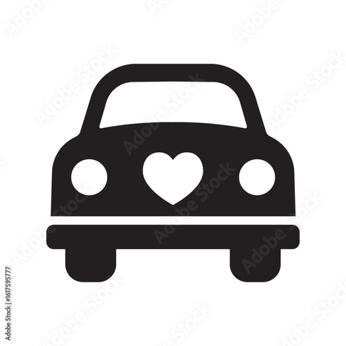 wedding car icon 