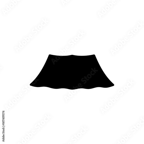 Small Tarp Black Filled Icon