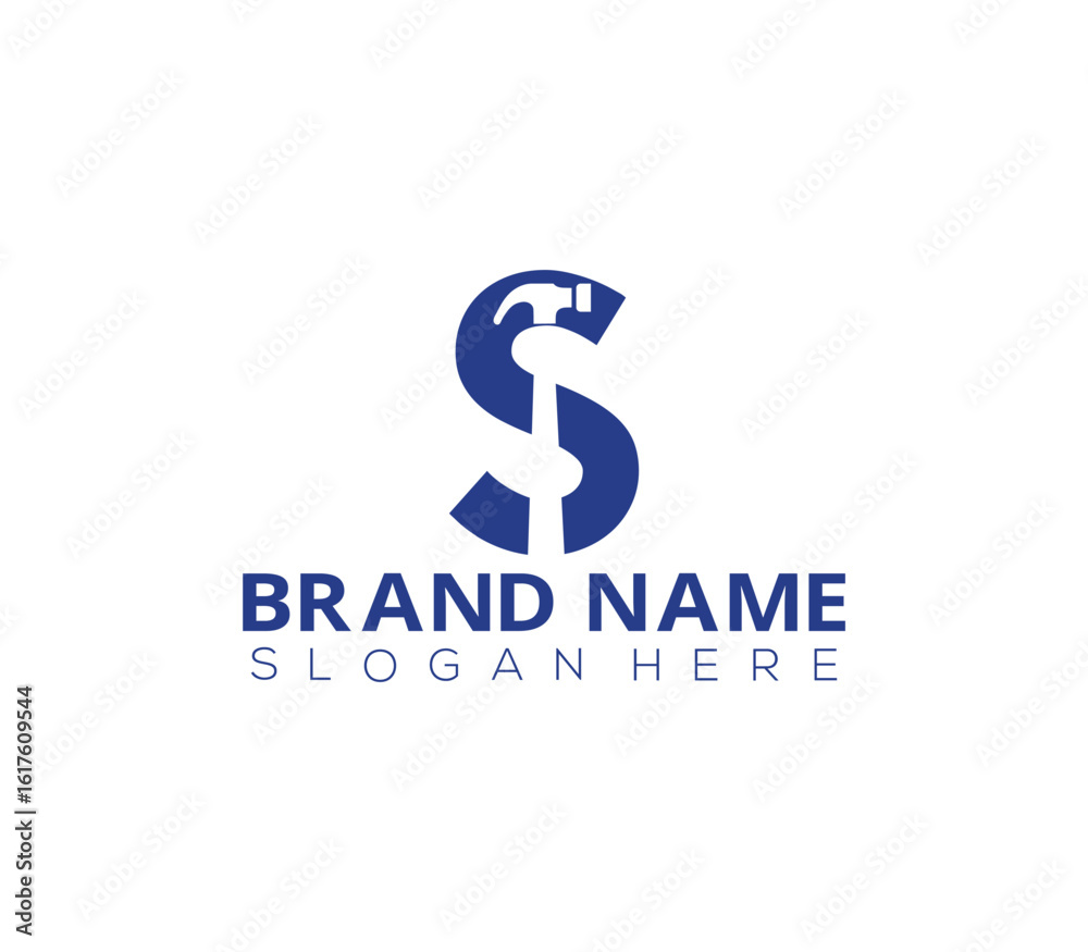 Obraz premium Real Estate Logo S Letter Logo eps