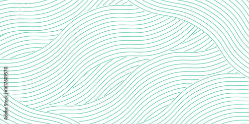 farm green banner, organic abstract background with fields. wavy green lines,  striped farmer green Pattern