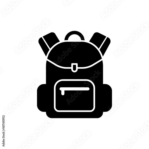  Water Resistant Backpack Outdoor Gear Black Filled Icon