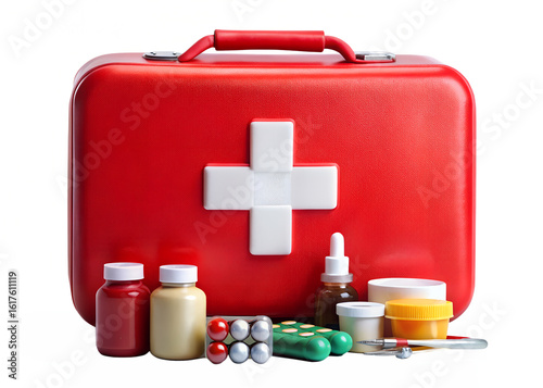 first aid kit and medical kit