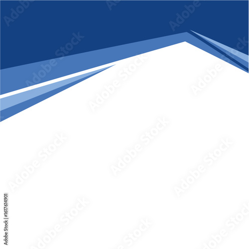 Abstract corner border shape vector illustration 
