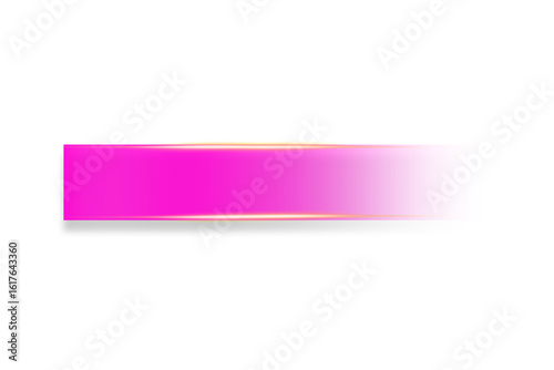 Free Download Vibrant pink and gold rectangular light effect on transparent background - GFXLoad