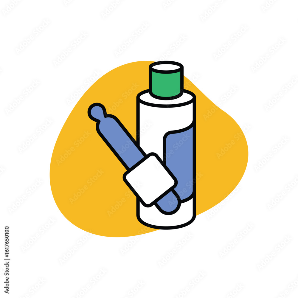 Fototapeta premium Primer Icon vector stock illustration