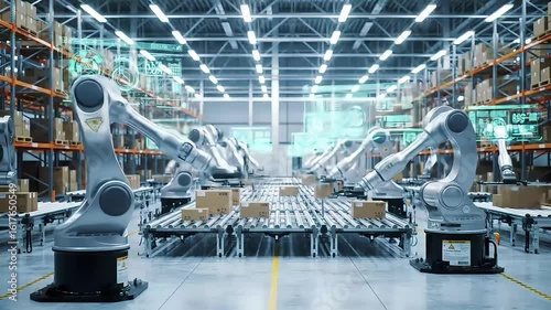 Automated Warehouse Robots in Action - Future of Logistics