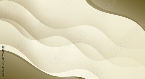 Abstract Beige Fabric Texture with Subtle Pattern: Wavy Drape Background vector background