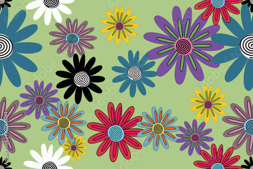 seamless or repeat pattern for all printing art work