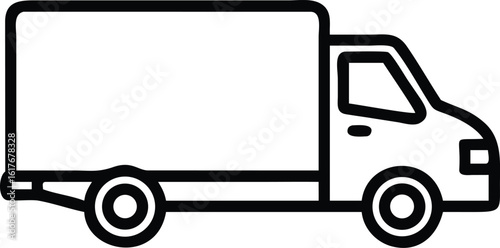 A Simple Black And White Line Drawing Of A Cat feline animal