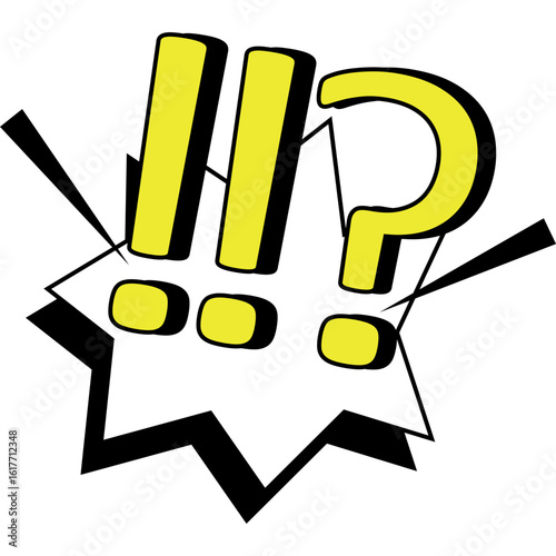 Comic Question Mark