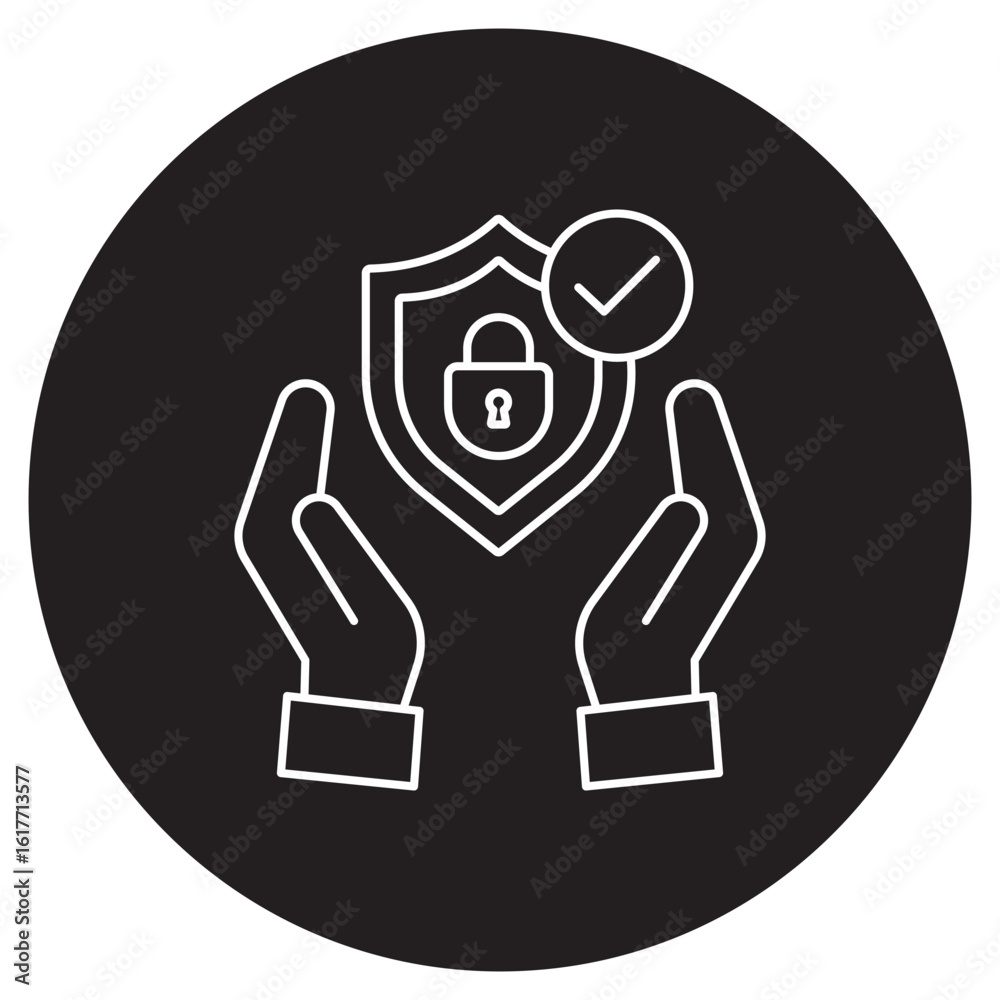 Privacy Trust Icon, Building Digital Trust Through Privacy, Safeguarding Privacy, Earning Trust, vector Privacy Trust Icon, Building Digital Trust Through Privacy, Safeguarding Privacy, Earning Trust, vector