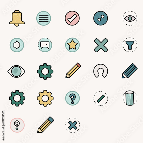  Corporate Workflow and Productivity Icons