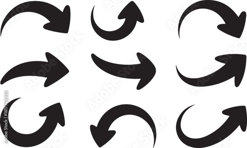 Dynamic abstract geometric shapes and lines creating a modern artistic composition with a bold silhouette suitable for graphic design and branding