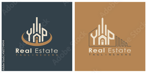 Real Estate Monogram Logo Design – Modern 2-Letter Vector Branding Series (YA to YZ)