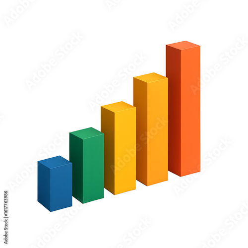 Colorful Bar Graph Showing Positive Growth on Transparent Backdrop, Demonstrating Financial Success and Business Development Free Download Colorful Bar Graph Showing Positive Growth on Transparent Backdrop, Demonstrating Financial Success and Business Development - GFXLoad