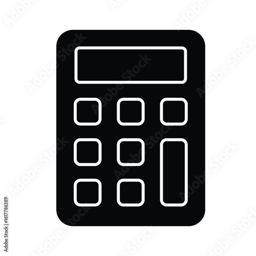 Accounting Vector Icon which can easily modify or edit