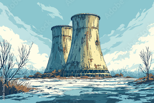 Nuclear Plant Meltdown Zone isolated