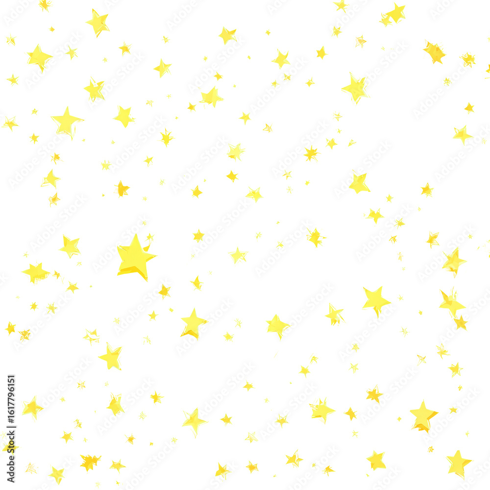 Scattered gold stars on black Scattered gold stars on black