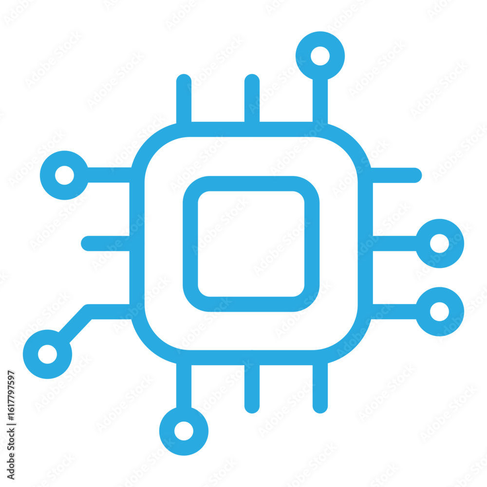 Obraz premium microprocessor