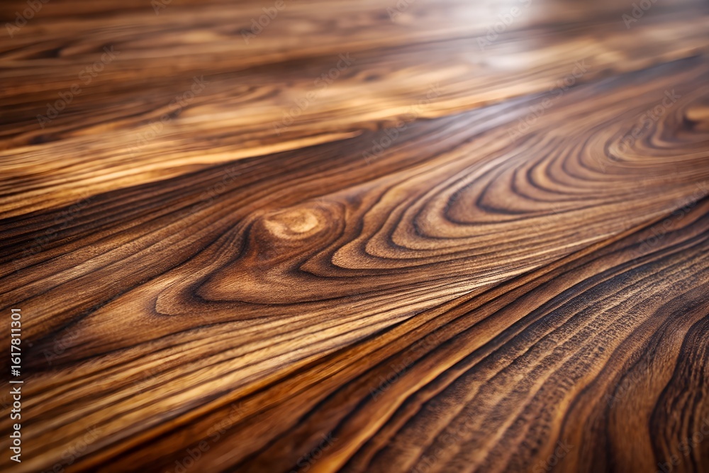 Fototapeta premium Closeup of a wooden texture with natural grain pattern for background and design