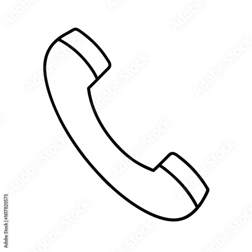 outgoing call icon clipart vector