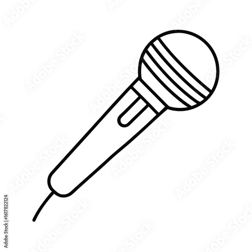 microphone sound icon clipart vector