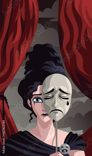 melpomene greek muse of drama theater