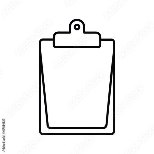 clipboard paste icon clipart vector