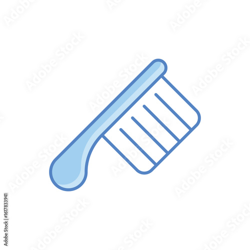 Bee Brush Icon vector