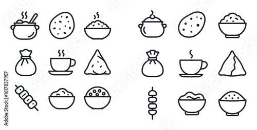 Indian Cuisine Icons