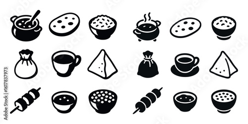 Indian Cuisine Icons
