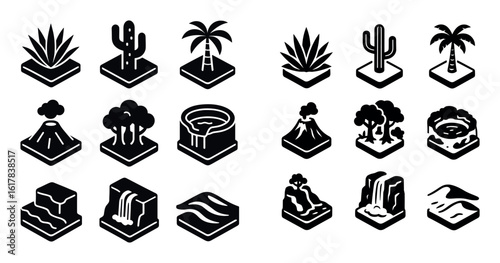 Mexico Nature Icons