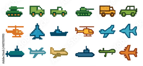 Pixel War Vehicles
