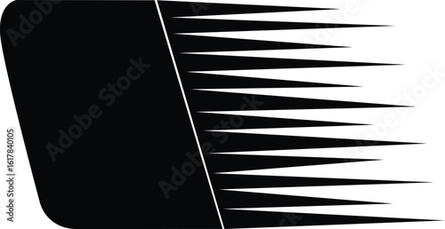 Checkered Race Flags and Motion Streaks Vector Set