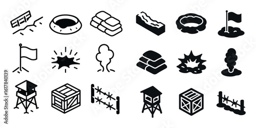 Battlefield Icons Grid