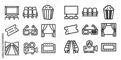 Cinema Icons Grid