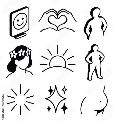 Body Positivity Icons