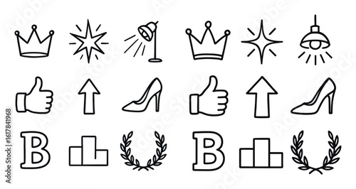 Bodypositivity Icon Grid