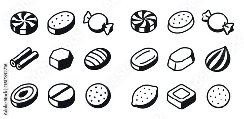 Isometric Candy Icons