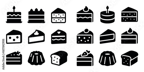 Dessert Icon Grid