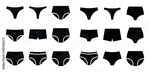 Underwear Icon Set