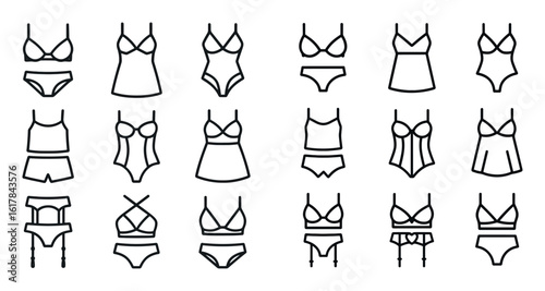 Lingerie Icon Grid