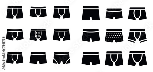 Underwear Icons Grid